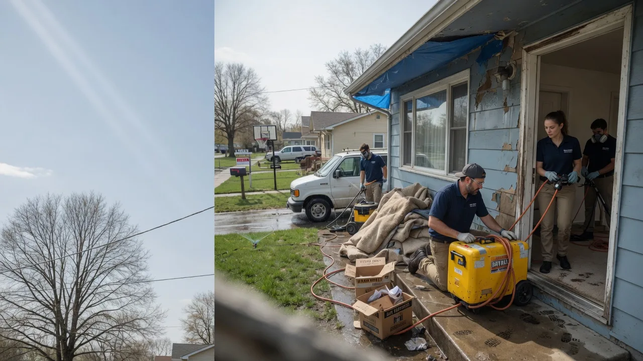 Basement Flood Cleanup in Crestwood, KY near me